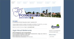 Desktop Screenshot of pomerols.fr